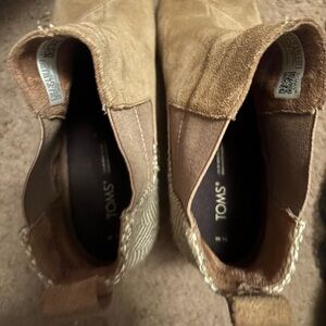 Tom’s wedges  only worn once